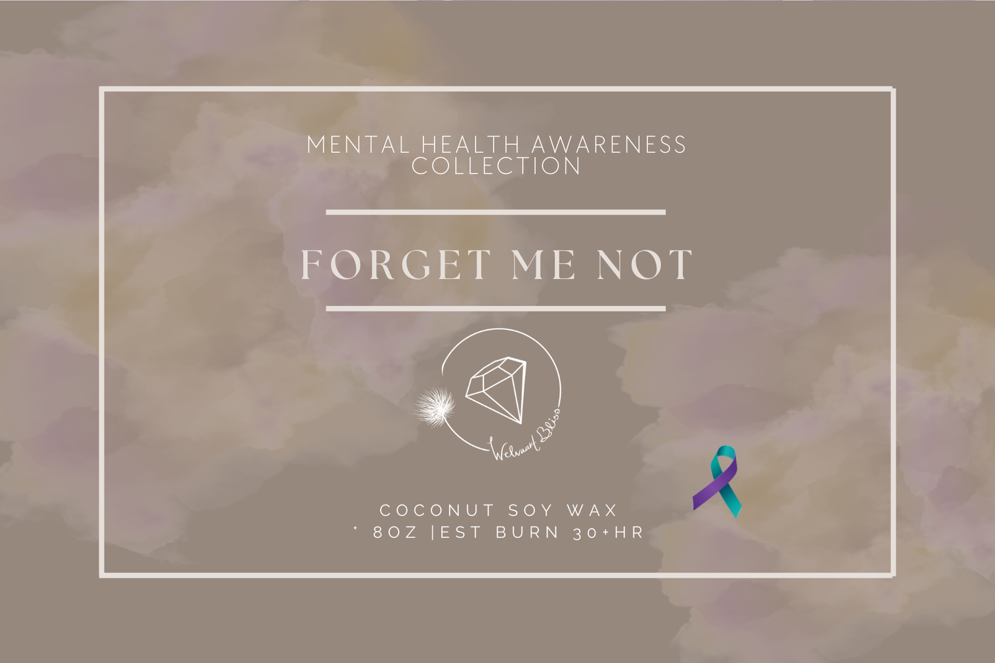 Forget Me Not Candle