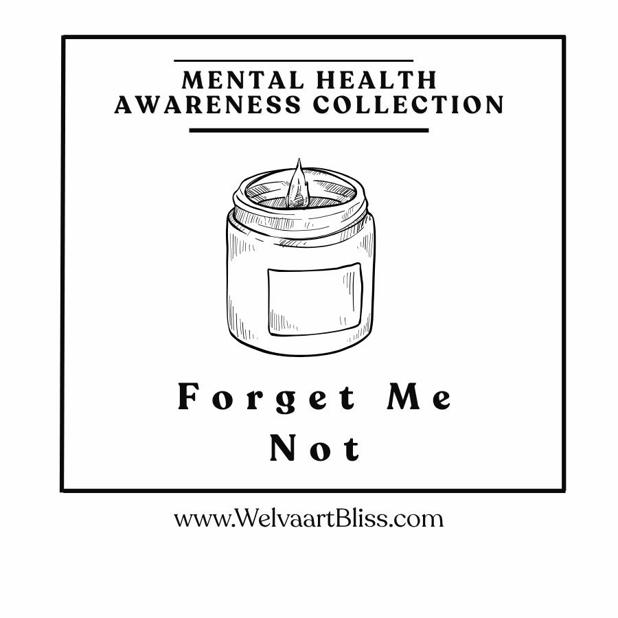 Forget Me Not Candle