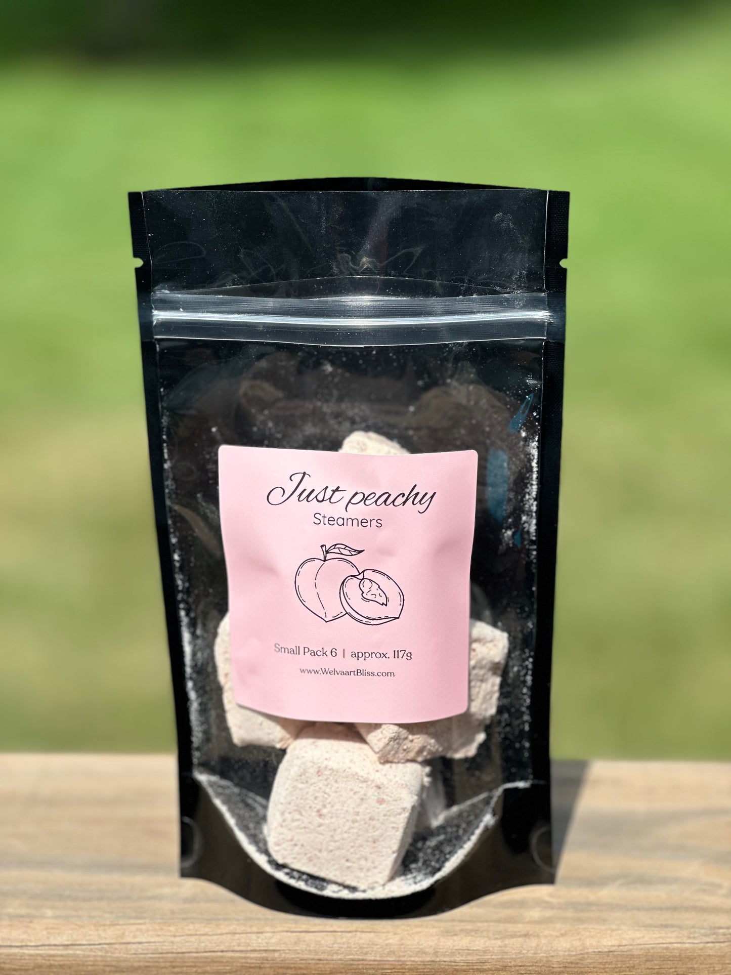 Just Peachy Shower Steamers