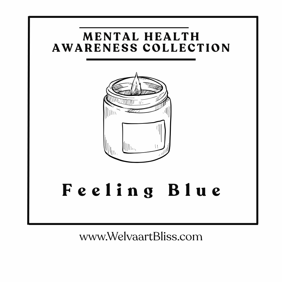 Feeling Blue Candle